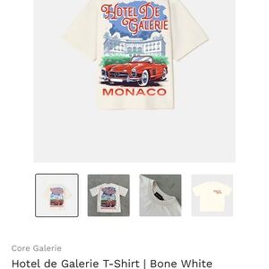 Hotel de Galerie T-Shirt - Bone White